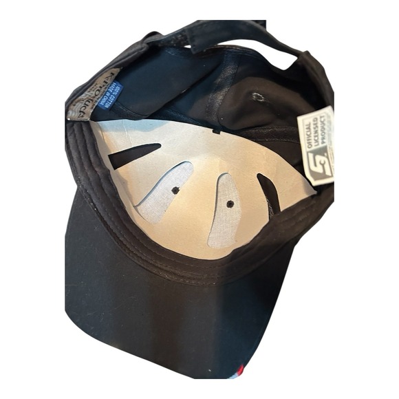 New Snap-On Tools Red Black Logo K-Products Adjustable Hook & Loop Hat Cap - Picture 4 of 6